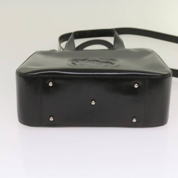 GUCCI Hand Bag Leather 2way Black 000 1013 0504 Auth ep3538 - Picture 5 of 16